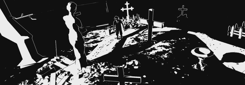 Illustration for article titled There’s no gray in White Night’s black-and-white world, and that’s a problem